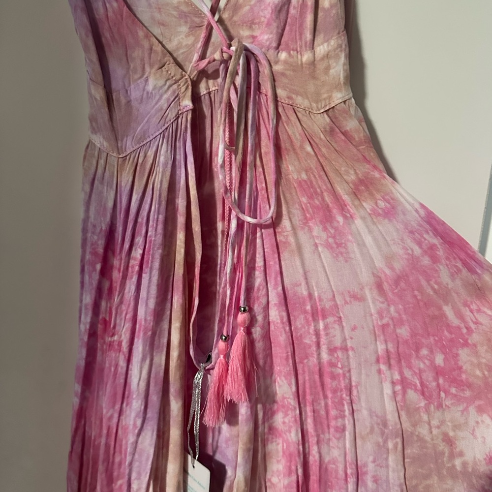 Tiare Hawaii NWT Day Dream Maxi Dress never worn pink - Picture 6 of 7